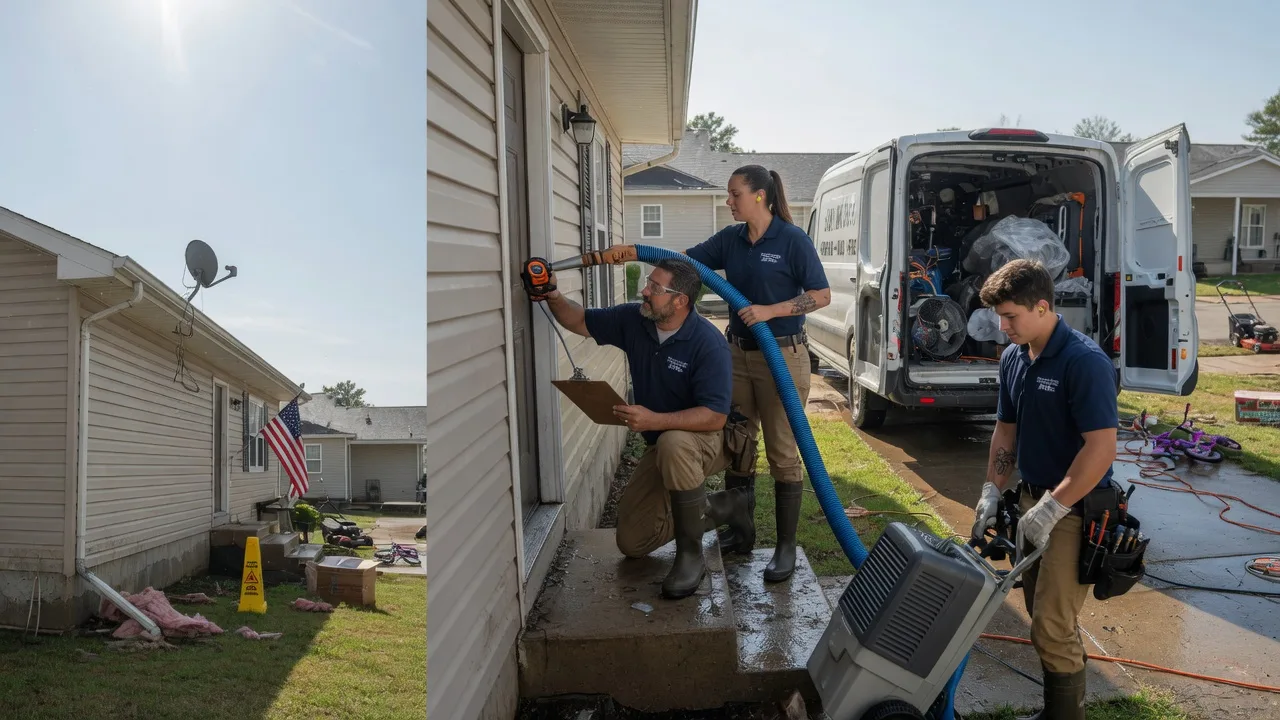 Ceiling Water Damage Restoration in Bronte, TX near me